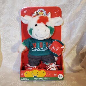 Build a Bear 2024 Walmart Exclusive Christmas Cow Plush w/Outfit & Wristie NEW